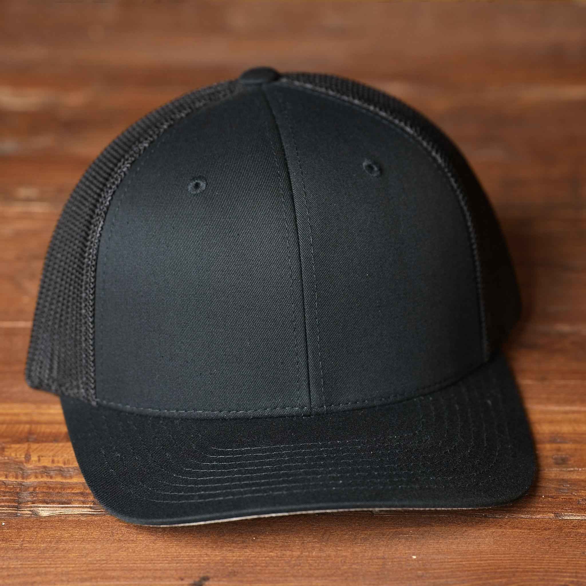 Custom Leather Patch Hat